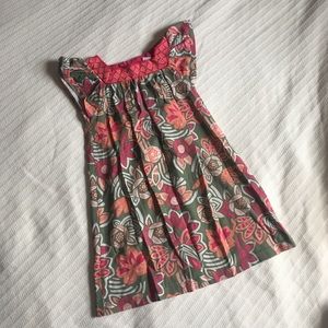 Tea Collection Patterned Cotton Dress